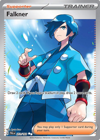 Image for Falkner (251/193) (SV02: Paldea Evolved) - Pokemon