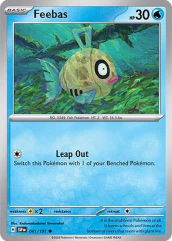 Image for Feebas (041/191) (SV08: Surging Sparks) - Pokemon