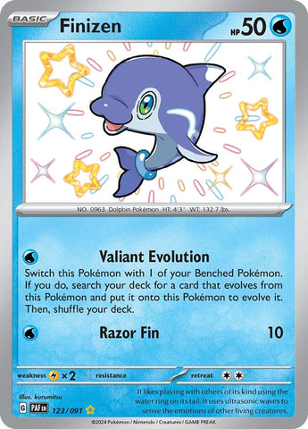 Image for Finizen (123/091) (SV: Paldean Fates) - Pokemon