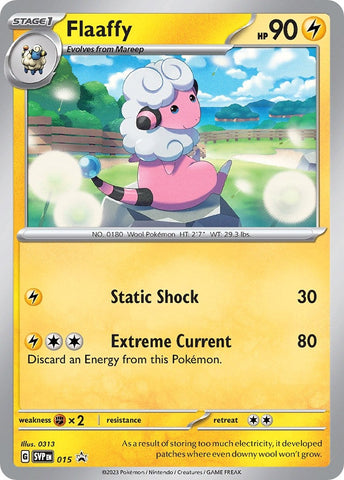 Image for Flaaffy - 015 (015) (SV: Scarlet & Violet Promo Cards) - Pokemon