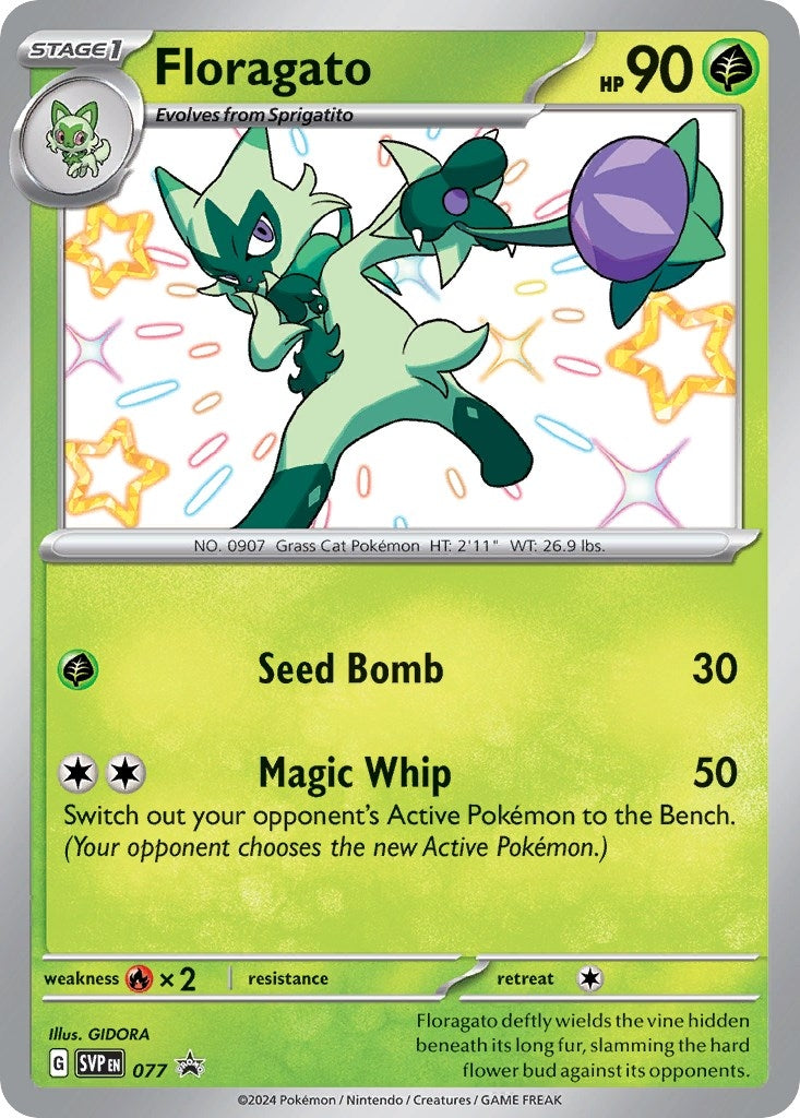 Image for Floragato - 077 (077) (SV: Scarlet & Violet Promo Cards) - Pokemon