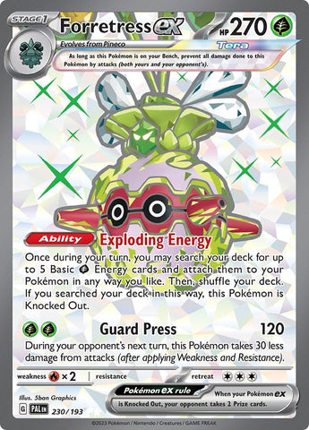 Image for Forretress ex (230/193) (SV02: Paldea Evolved) - Pokemon