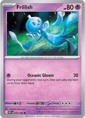 Image for Frillish (044/086) (SV: White Flare) - Pokemon