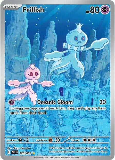 Image for Frillish (126/086) (SV: White Flare) - Pokemon
