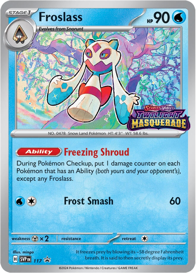 Image for Froslass - 117 (117) (SV: Scarlet & Violet Promo Cards) - Pokemon