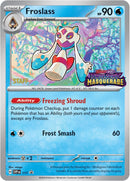 Image for Froslass - 117 (Prerelease) [Staff] (117) (SV: Scarlet & Violet Promo Cards) - Pokemon