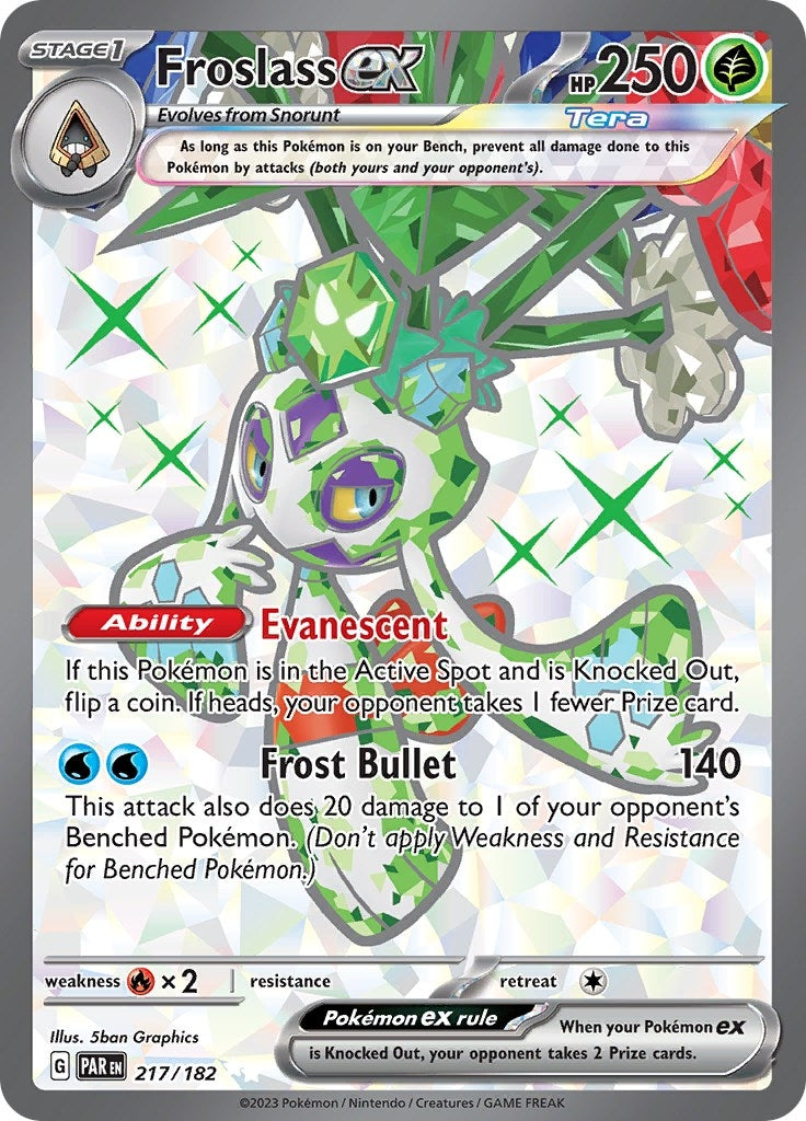Image for Froslass ex (217/182) (SV04: Paradox Rift) - Pokemon