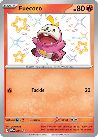Image for Fuecoco - 079 (079) (SV: Scarlet & Violet Promo Cards) - Pokemon