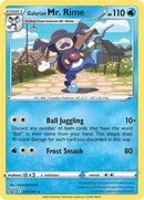 Image for Galarian Mr. Rime (035/163) (SWSH05: Battle Styles) - Pokemon