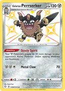 Image for Galarian Perrserker (SV087/SV122) (Shining Fates: Shiny Vault) - Pokemon