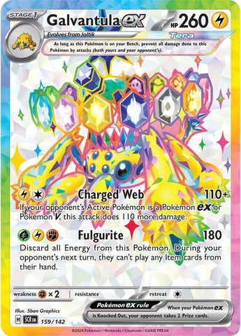 Image for Galvantula ex (159/142) (SV07: Stellar Crown) - Pokemon
