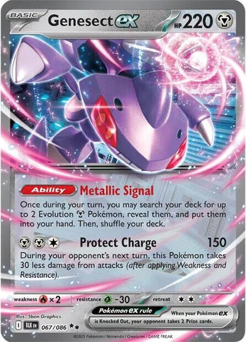 Image for Genesect ex (067/086) (SV: Black Bolt) - Pokemon