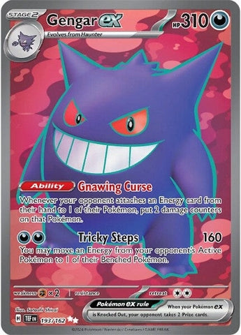 Image for Gengar ex (193/162) (SV05: Temporal Forces) - Pokemon