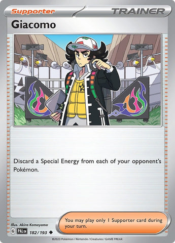 Image for Giacomo (182/193) (SV02: Paldea Evolved) - Pokemon