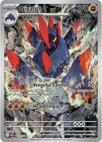 Image for Gigalith (129/086) (SV: White Flare) - Pokemon