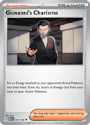 Image for Giovanni's Charisma (161/165) (SV: Scarlet & Violet 151) - Pokemon