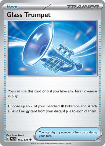 Image for Glass Trumpet (110/131) (SV: Prismatic Evolutions) - Pokemon