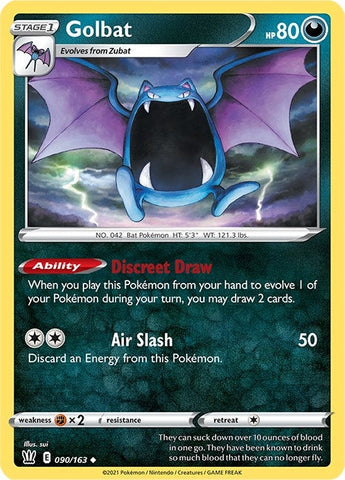 Image for Golbat (090/163) (SWSH05: Battle Styles) - Pokemon