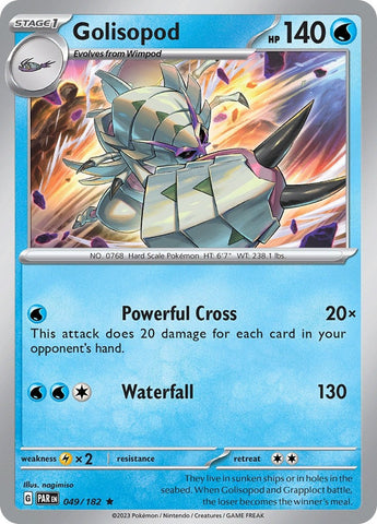 Image for Golisopod (049/182) (SV04: Paradox Rift) - Pokemon