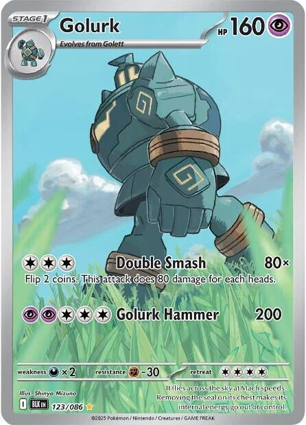 Image for Golurk (123/086) (SV: Black Bolt) - Pokemon