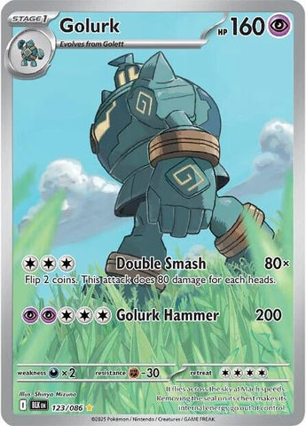 Image for Golurk (123/086) (SV: Black Bolt) - Pokemon