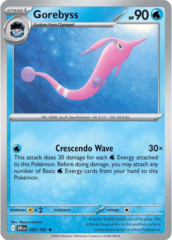Image for Gorebyss (056/182) (SV10: Destined Rivals) - Pokemon