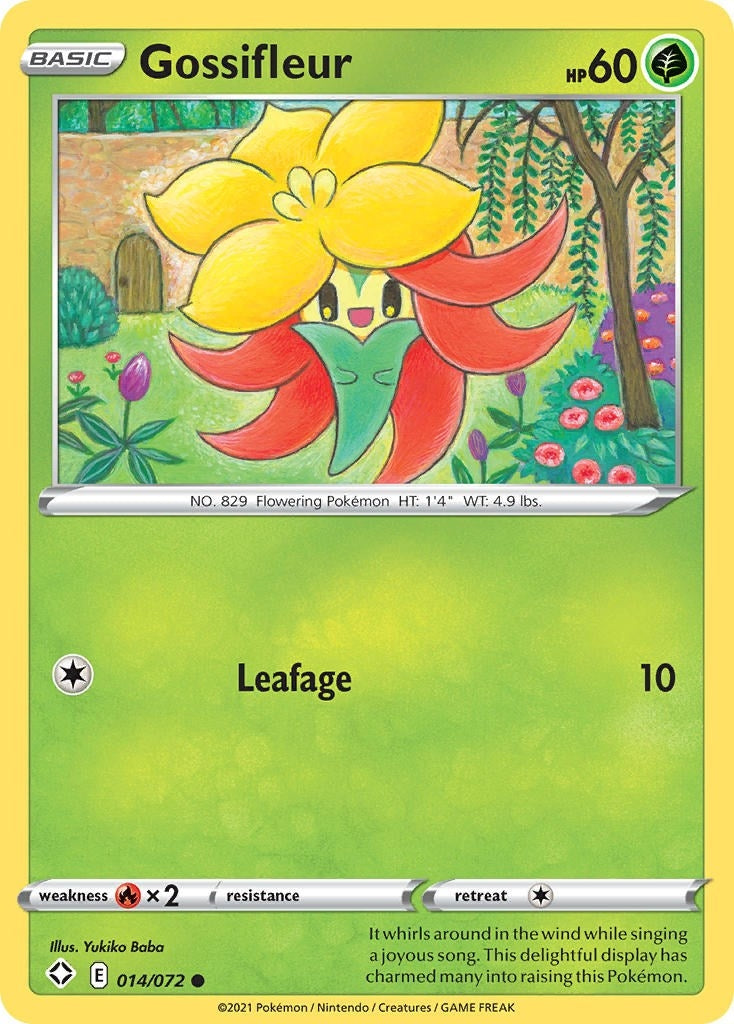 Image for Gossifleur (014/072) (Shining Fates) - Pokemon