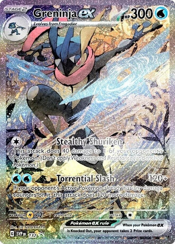 Image for Greninja ex - 132 (132) (SV: Scarlet & Violet Promo Cards) - Pokemon