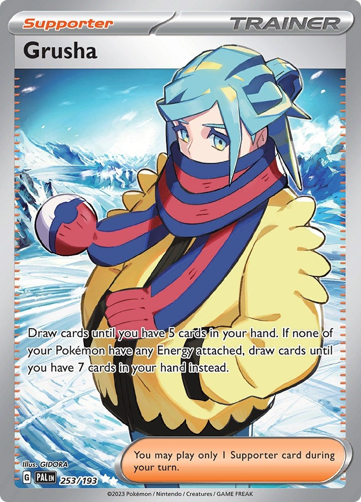 Image for Grusha (253/193) (SV02: Paldea Evolved) - Pokemon