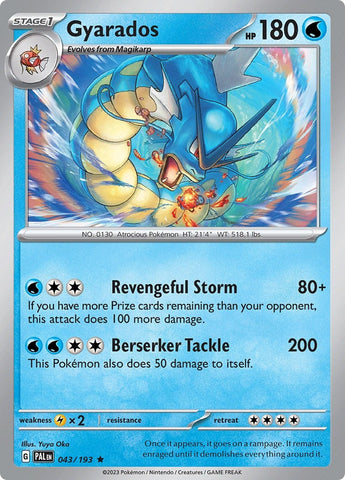Image for Gyarados (043/193) (SV02: Paldea Evolved) - Pokemon