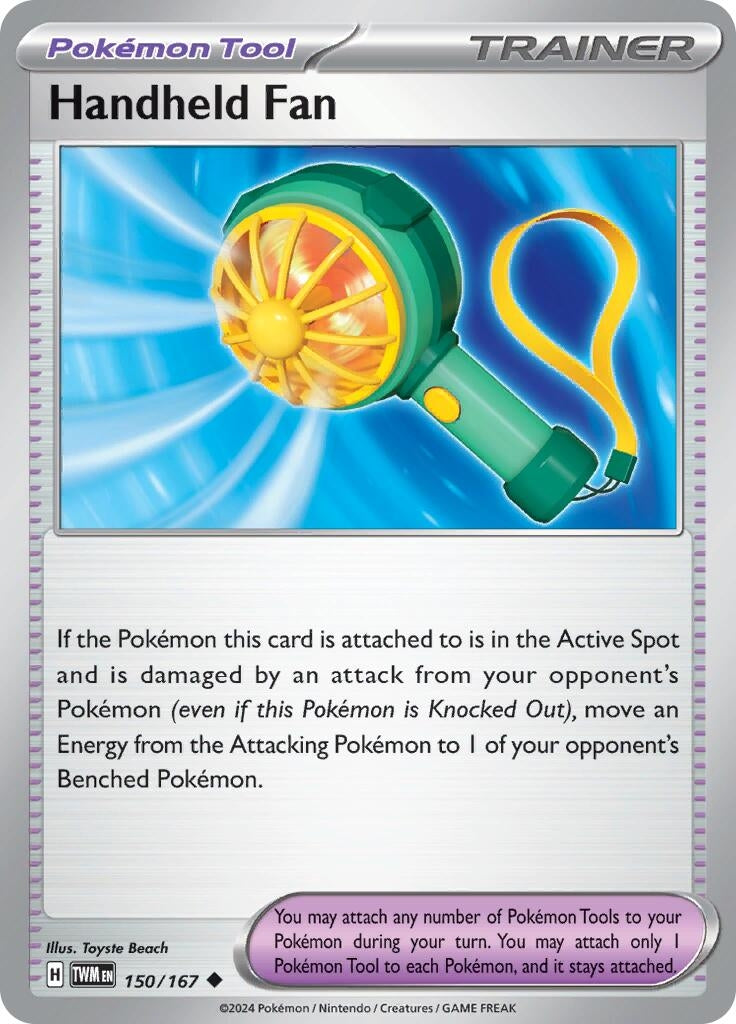 Image for Handheld Fan (150/167) (SV06: Twilight Masquerade) - Pokemon