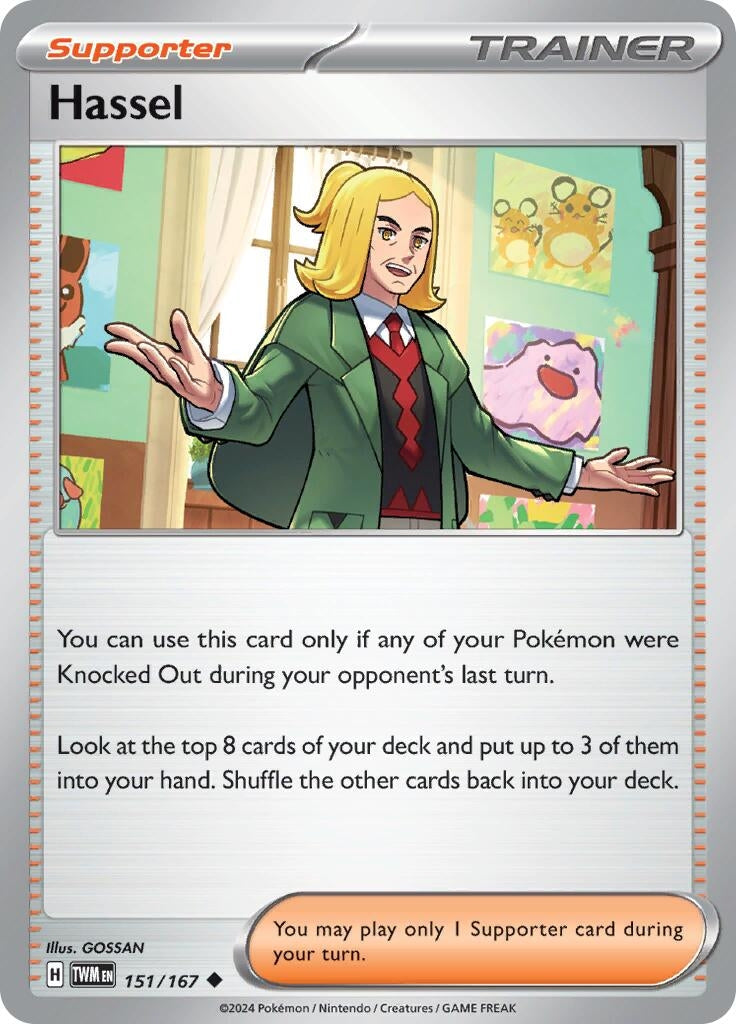 Image for Hassel (151/167) (SV06: Twilight Masquerade) - Pokemon