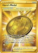 Image for Hero's Medal (Secret) (201/185) (SWSH04: Vivid Voltage) - Pokemon