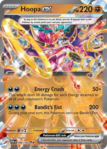 Image for Hoopa ex (098/182) (SV04: Paradox Rift) - Pokemon