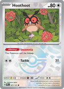 Image for Hoothoot (Poke Ball Pattern) (077/131) (SV: Prismatic Evolutions) - Pokemon