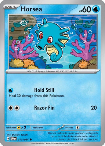 Image for Horsea (010/064) (SV: Shrouded Fable) - Pokemon