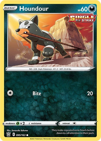 Image for Houndour (095/163) (SWSH05: Battle Styles) - Pokemon