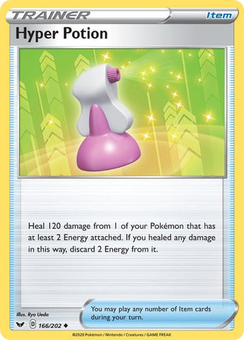 Image for Hyper Potion (166/202) (SWSH01: Sword & Shield Base Set) - Pokemon