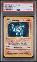 MACHAMP-HOLO 1ST EDITION 1999 POKEMON GAME PSA 3 POKEMON Single