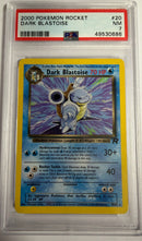 DARK BLASTOISE - RARE - TEAM ROCKET - PSA 7 POKEMON Single