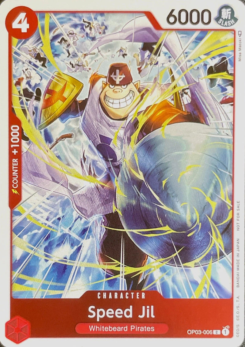 Speed Jil (OP03-006) (Pillars of Strength) One Piece Card Game
