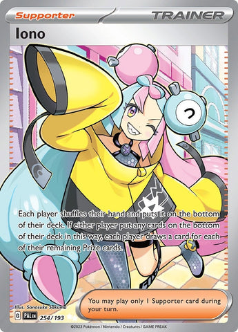 Image for Iono (254/193) (SV02: Paldea Evolved) - Pokemon