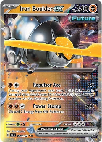 Image for Iron Boulder ex (099/162) (SV05: Temporal Forces) - Pokemon
