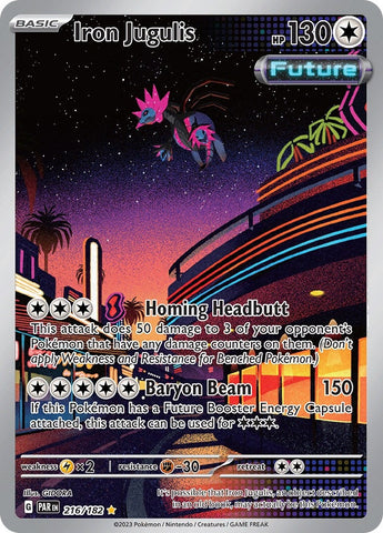 Image for Iron Jugulis (216/182) (SV04: Paradox Rift) - Pokemon