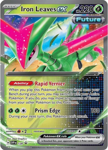 Image for Iron Leaves ex - 128 (128) (SV: Scarlet & Violet Promo Cards) - Pokemon