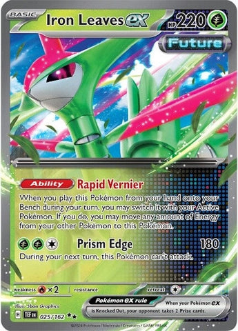 Image for Iron Leaves ex (025/162) (SV05: Temporal Forces) - Pokemon