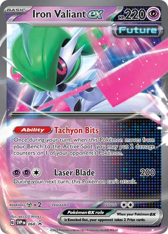Image for Iron Valiant ex - 068 (068) (SV: Scarlet & Violet Promo Cards) - Pokemon