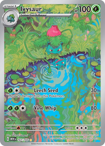 Image for Ivysaur (167/165) (SV: Scarlet & Violet 151) - Pokemon