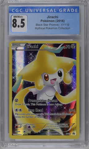 JIRACHI - MYTHICAL POKEMON COLLECTION - CGC 8.5 Pokemon Single