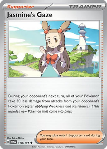 Image for Jasmine's Gaze (178/191) (SV08: Surging Sparks) - Pokemon